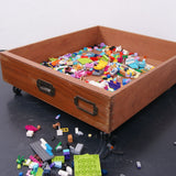 Children's Wooden Storage Drawer on Castors