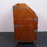 Children's Large Wooden Storage Unit on Castors