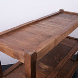 Children's Wooden Storage Trolley on Castors