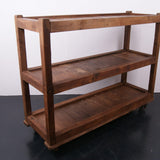 Children's Wooden Storage Trolley on Castors