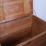 Children's Wooden Storage Trunk on Castors