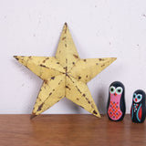 Children's Yellow Amish Tin Bar Stars