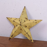 Children's Yellow Amish Tin Bar Stars