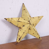 Children's Yellow Amish Tin Bar Stars