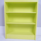Children's Bright Yellow Wooden Bookcase