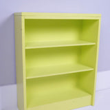 Children's Bright Yellow Wooden Bookcase