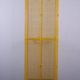 Children's Yellow Double Metal Locker with Four Compartments