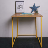 Children's Yellow Metal Legged Exam Desk
