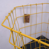 Children's Large Yellow Hexagonal Storage Basket