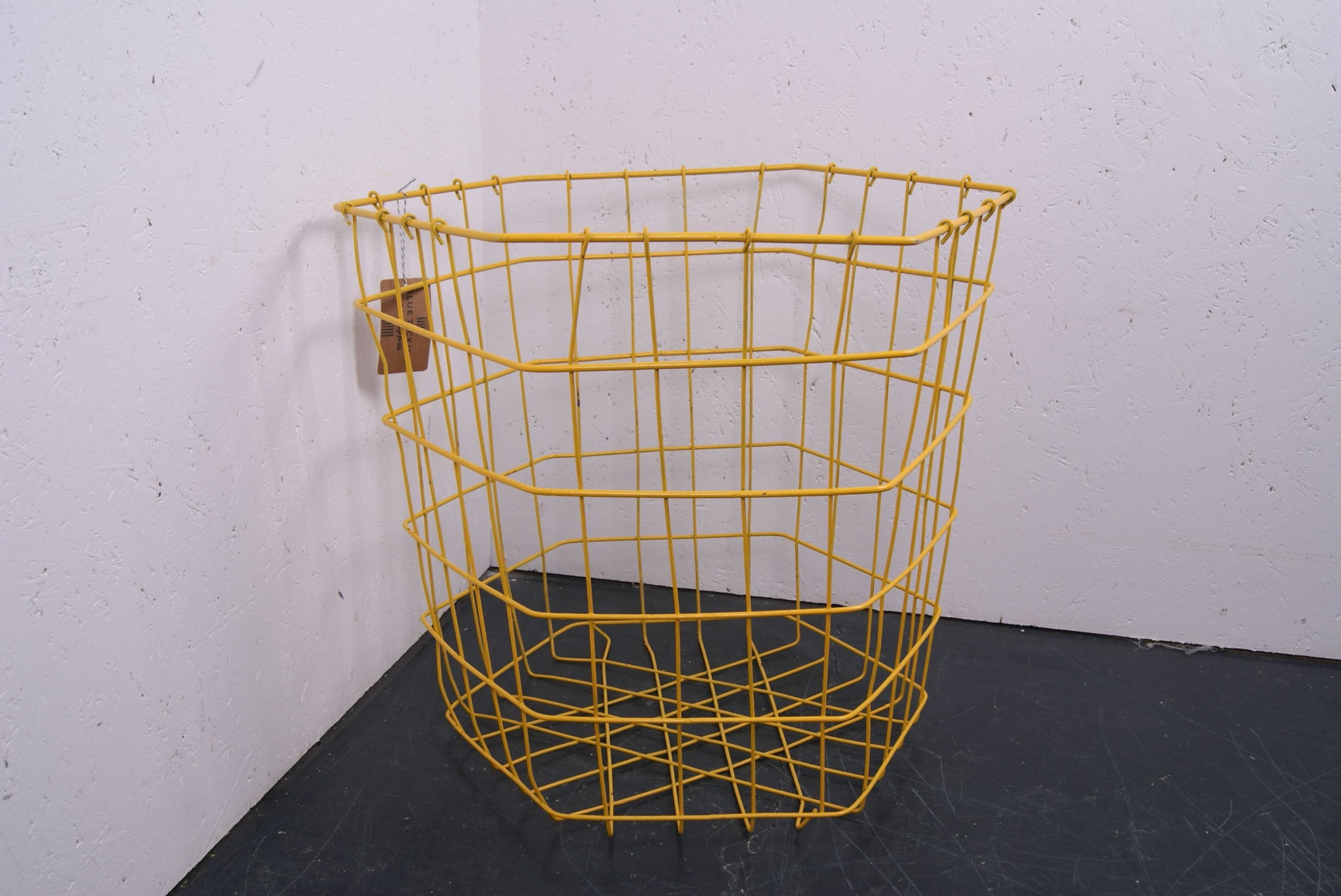 Children's Large Yellow Hexagonal Storage Basket