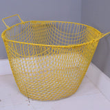 Children's Yellow Wire Storage Basket