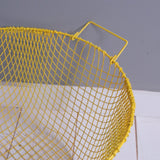 Children's Yellow Wire Storage Basket
