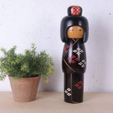 Large Sosaku Kokeshi Wooden Japanese Doll