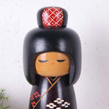 Large Sosaku Kokeshi Wooden Japanese Doll