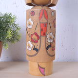 Large Sosaku Kokeshi Wooden Japanese Doll