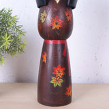 Medium Sosaku Kokeshi Wooden Japanese Doll