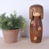 Medium Sosaku Kokeshi Wooden Japanese Doll