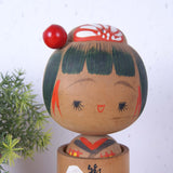 Medium Sosaku Kokeshi Wooden Japanese Doll