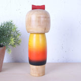 Medium Sosaku Kokeshi Wooden Japanese Doll