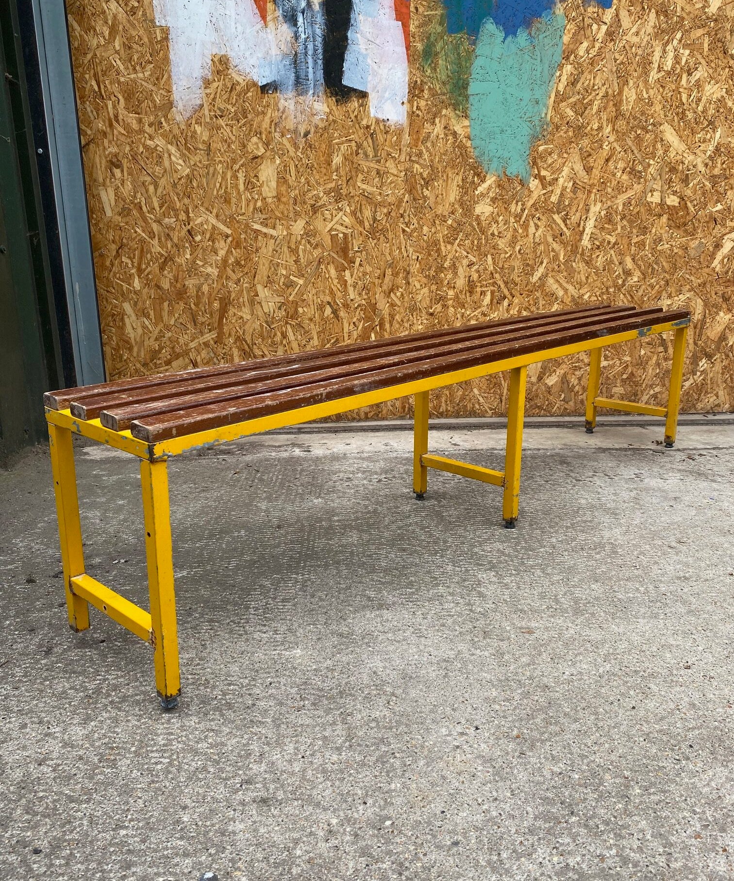 school-yellow-bench-5