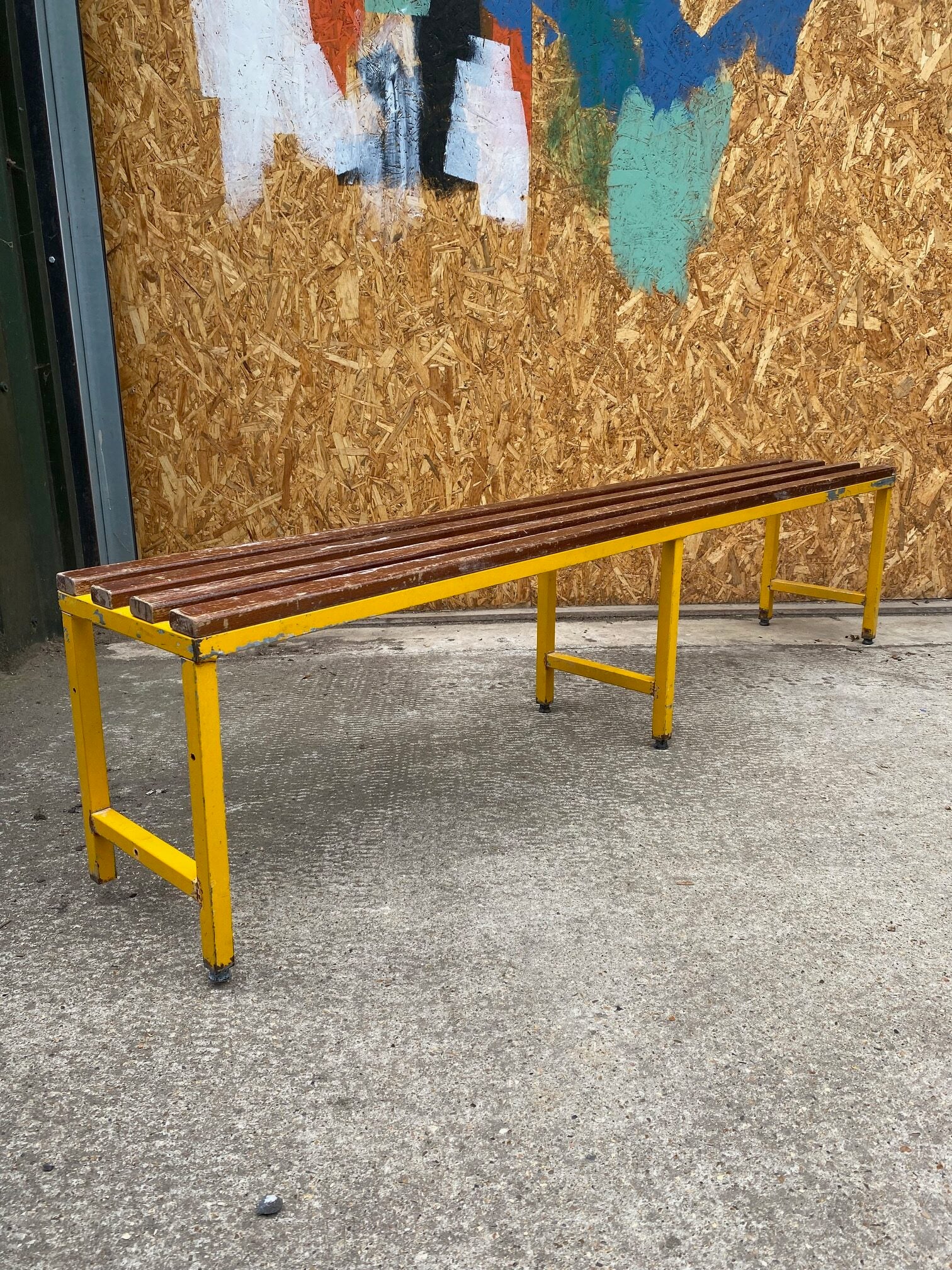 school-yellow-bench-5