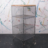 single-metal-locker-wooden-top-4