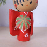 Small Sosaku Kokeshi Wooden Japanese Doll