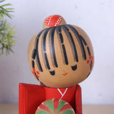 Small Sosaku Kokeshi Wooden Japanese Doll