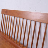Wooden Spindle Back Bench