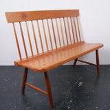 Wooden Spindle Back Bench