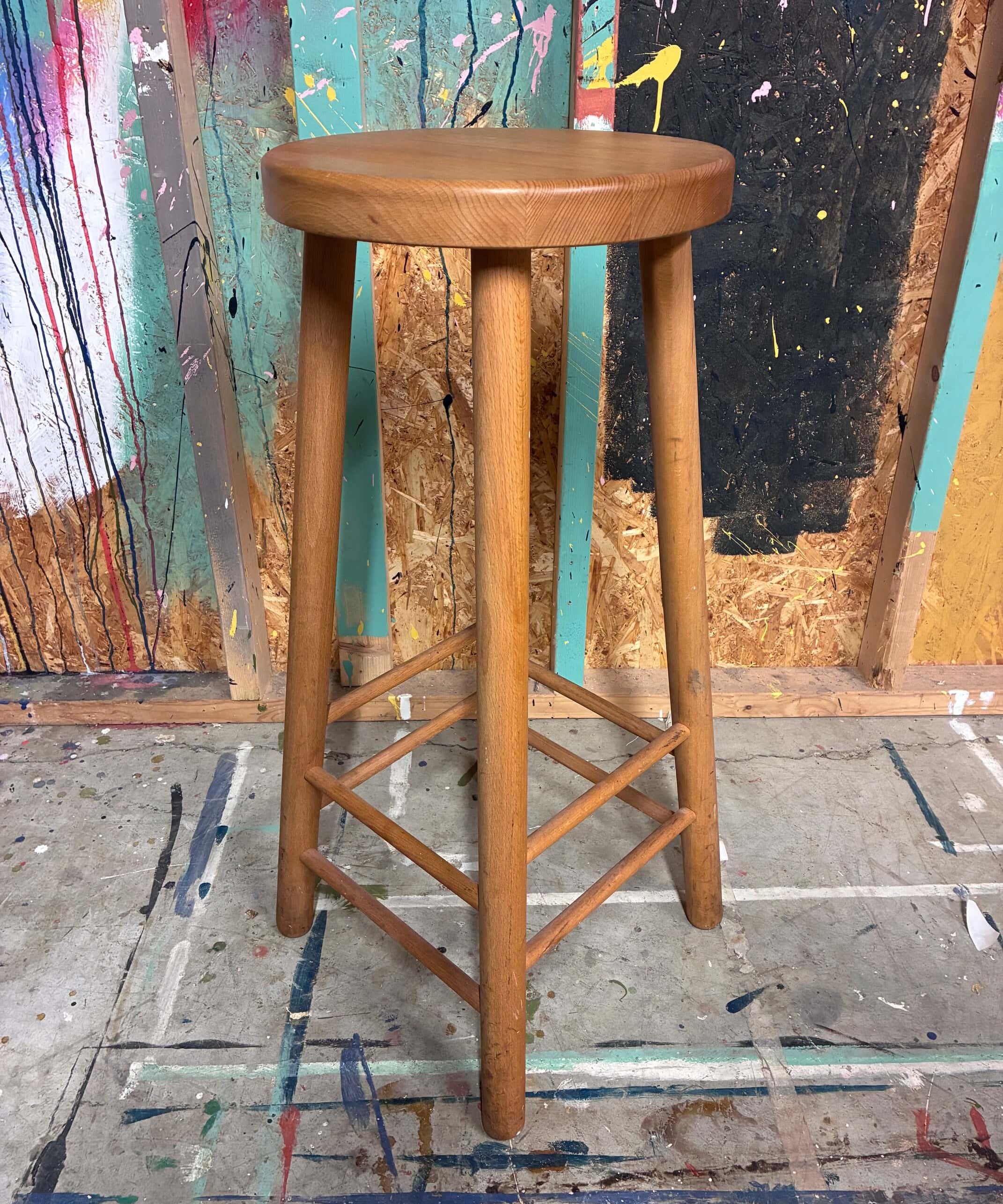 Tall Wooden Stools