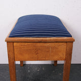Upholstered Wooden Stool