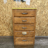 wooden-drawer-unit-with-red-formica-1
