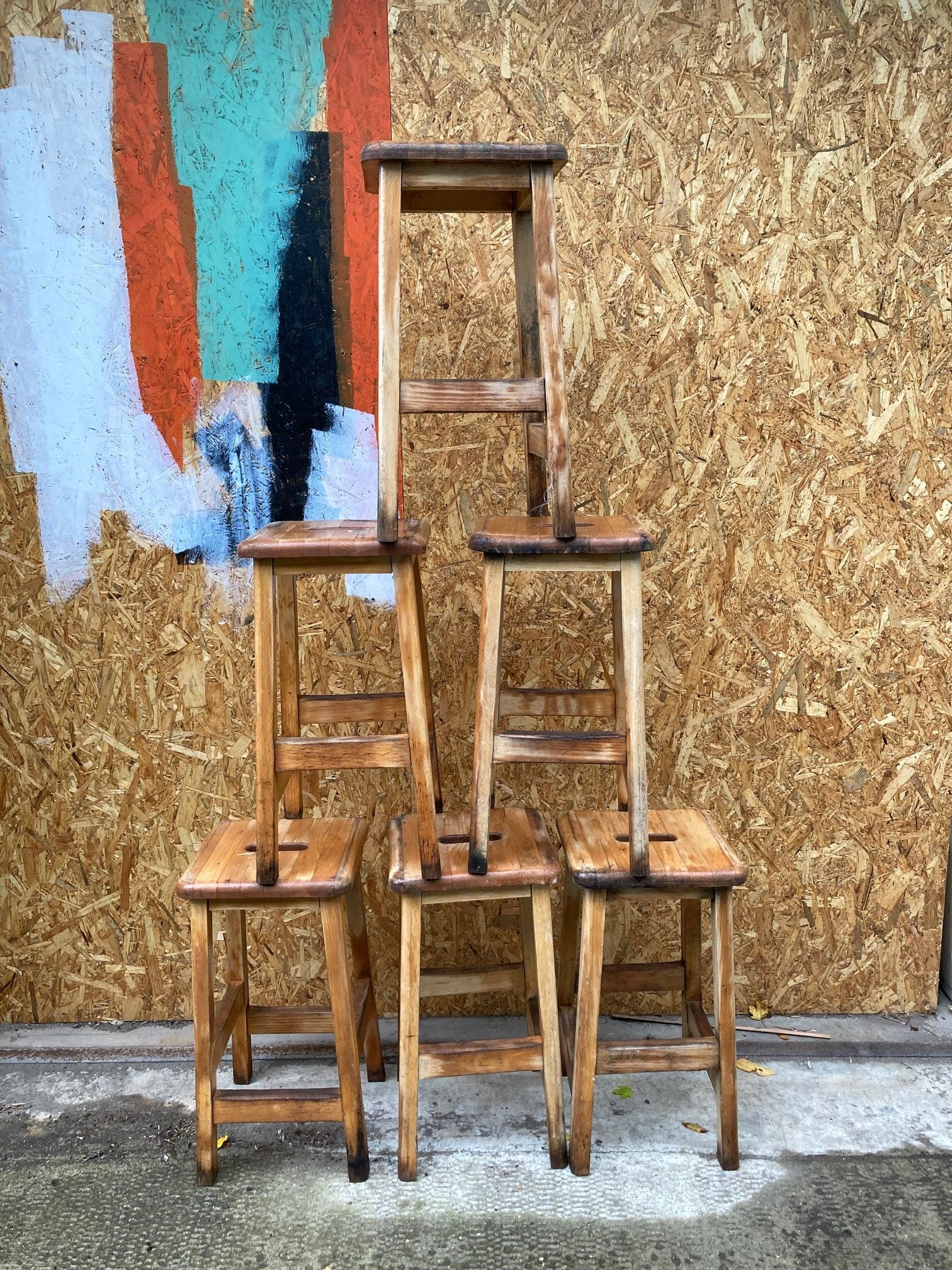 wooden-lab-bench-stools-1