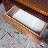 Wooden Table/Island with Drawers