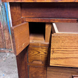 Wooden Table/Island with Drawers
