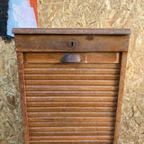 wooden-tambour-cabinet