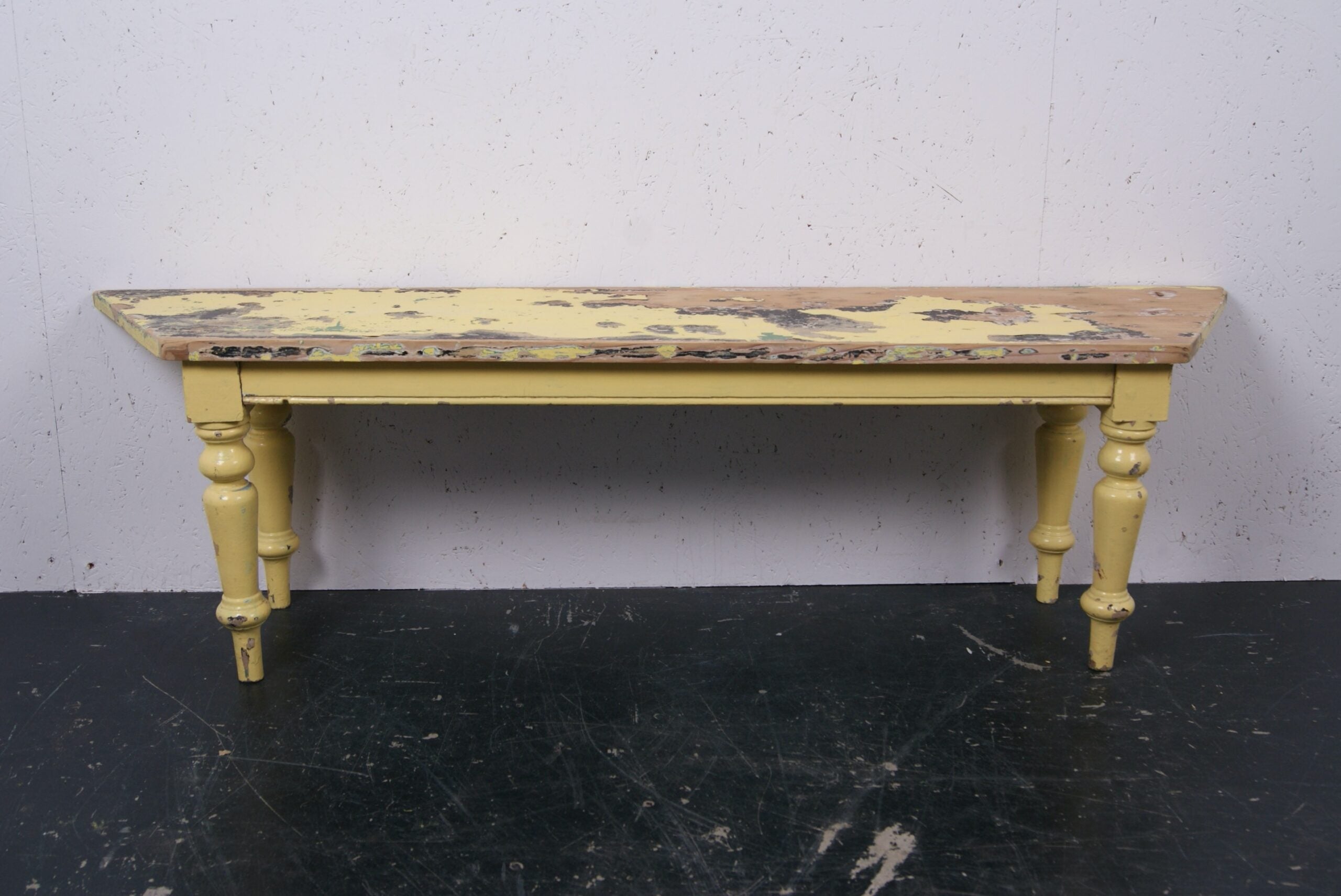 wooden-yellow-bench-1