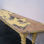 wooden-yellow-bench-2