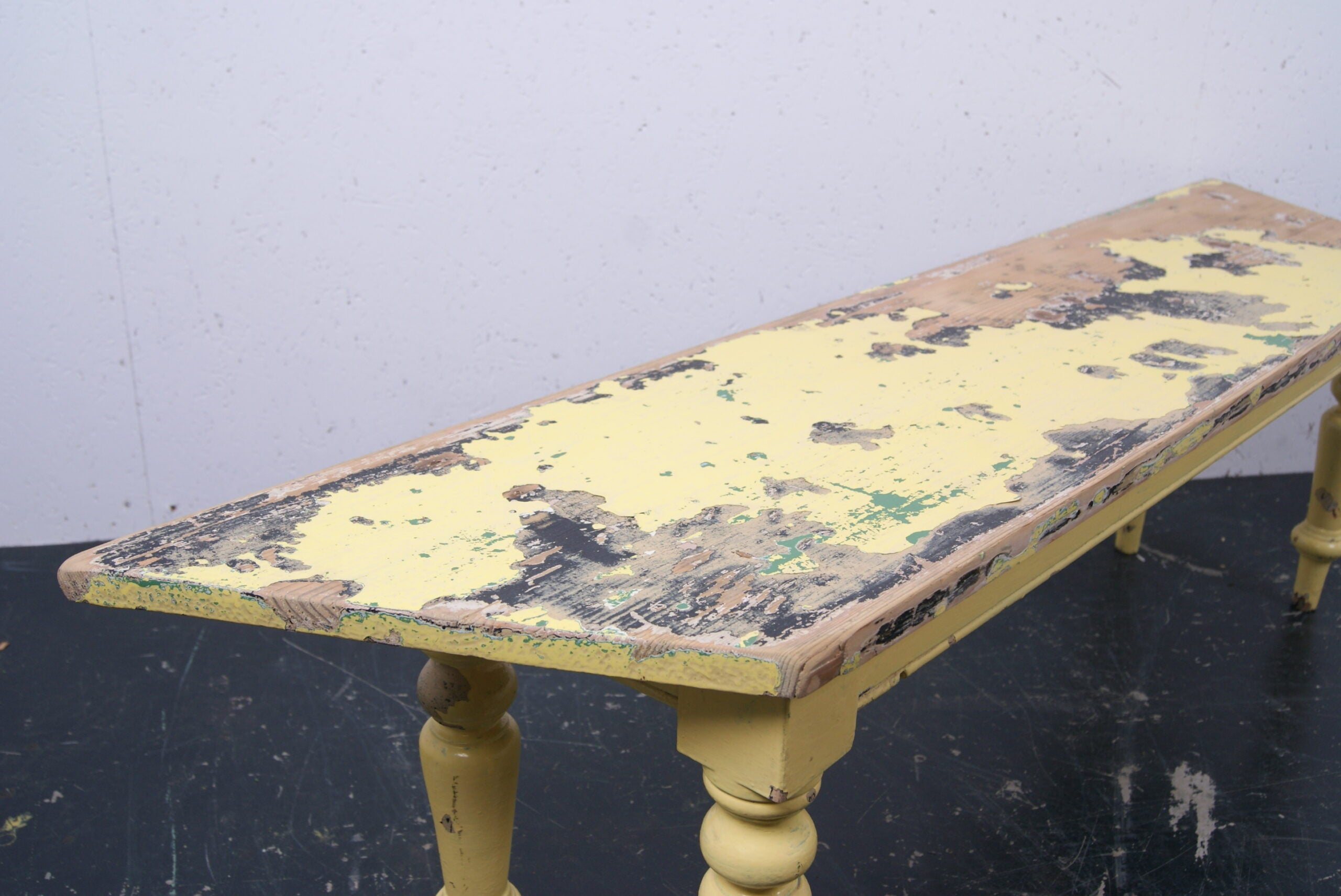 wooden-yellow-bench-4